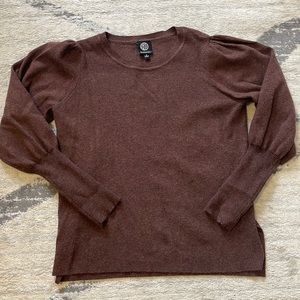 Bobeau Maroon/Brown Sweater